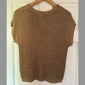 Boxy Blu Pepper Brown Knit Sweater NWT Size small